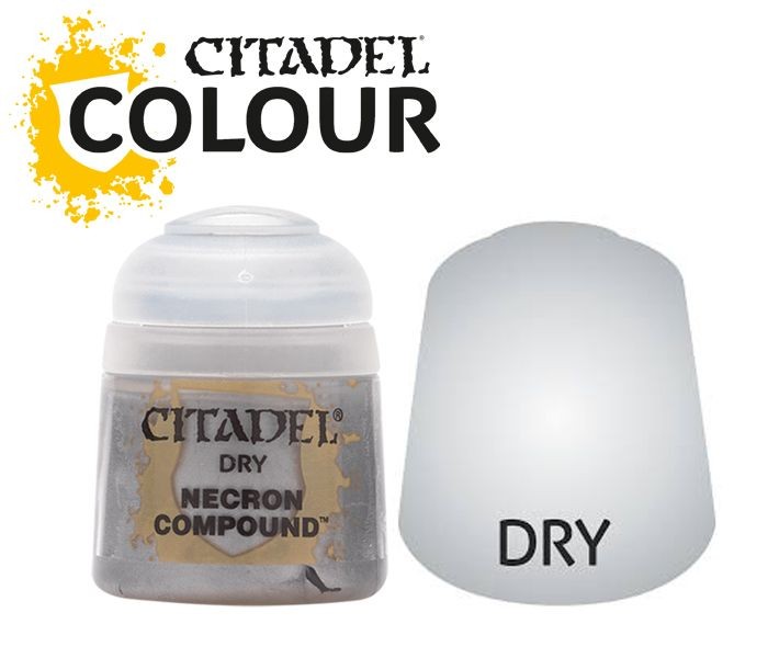 Greenhills Citadel Dry Paint Necron Compound Silver 12ml Pot 23-13 - GWP16
