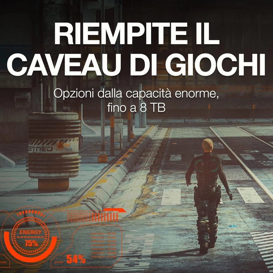 Seagate FireCuda HDD, 8 TB, Internal Hard Drive HDD - 3.5 Inch CMR SATA 6 Gb/s 7 - Immagine 2 di 4