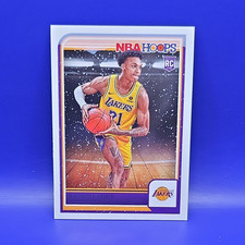 Panini 2023-24 NBA Hoops Maxwell Lewis Rookie #239 Los Angeles Lakers Basketball