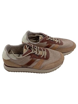 GANT Herren Sneaker Low Retro Beige Leder Textil Gr. 39 NEU