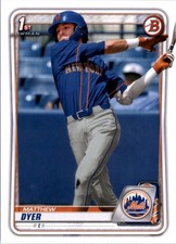 2020 Bowman Draft #BD92 Matthew Dyer - BB