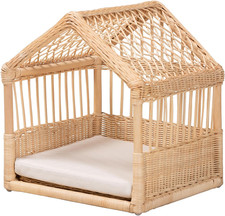 Pieta Modern Bohemian Natural Rattan Pet Bed