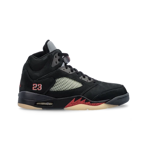 (W) Jordan 5 Retro Gore-Tex Off Noir Fire Red