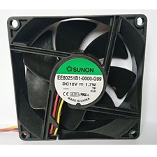 For SUNON EE80251B1-0000-G99 DC 12v 1.7w 80x80x25mm FAN