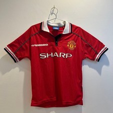 Umbro Manchester United Vintage Uniform Sharp Red 90s From Japan