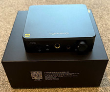 TOPPING A50s Desktop Headphone Amplifier Black 2-Channel, 3.5mm/6.35mm