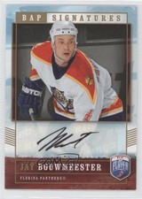2006-07 Upper Deck Be a Player Signatures Jay Bouwmeester #JB Auto 0b6