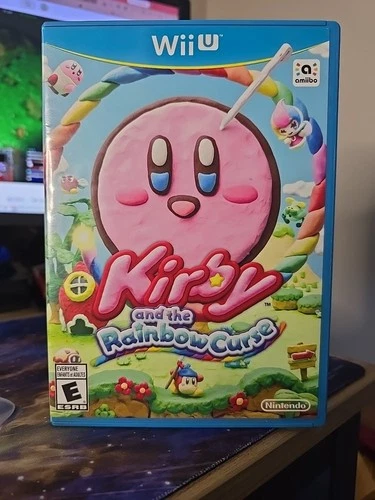 Kirby and the Rainbow Curse Wii U Authentic Tested Complete CIB
