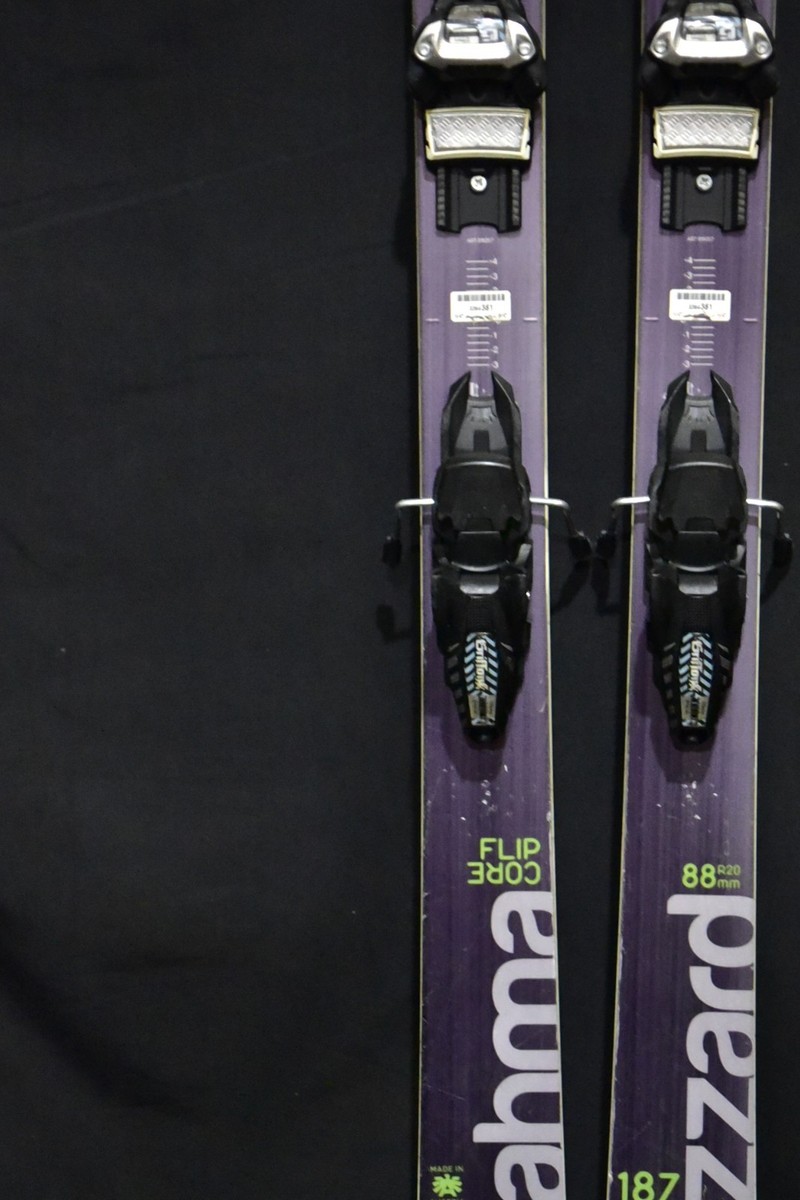 BLIZZARD BRAHMA 88 SKIS SIZE 187 CM WITH MARKER BINDINGS | eBay