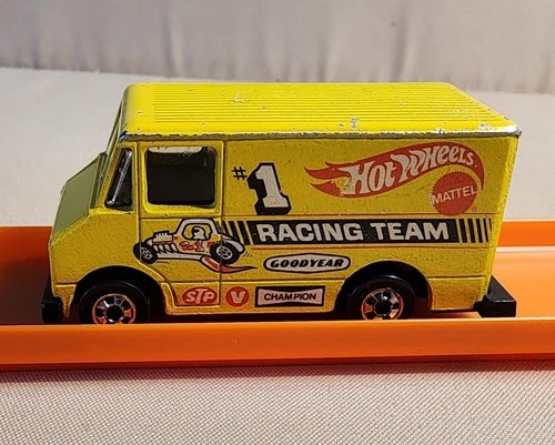 Hot Wheels Scene Machine Racing Team #1 Van Vintage 1981 With WORKING Viewer 👁
