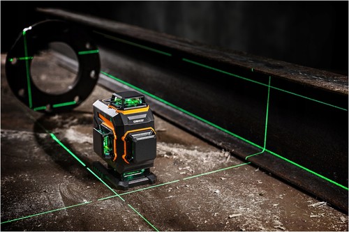 LASER WASSERWAAGE 4D 360° GRÜN DECO DKLL16PS1 SELBSTNIVELLIERENDE FERNBEDIENUNG - Bild 8 von 12