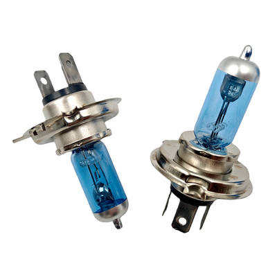 Clear Vision H4/9003 12V 100W 6000K White Light Dual High Low Headlight Bulbs 2x