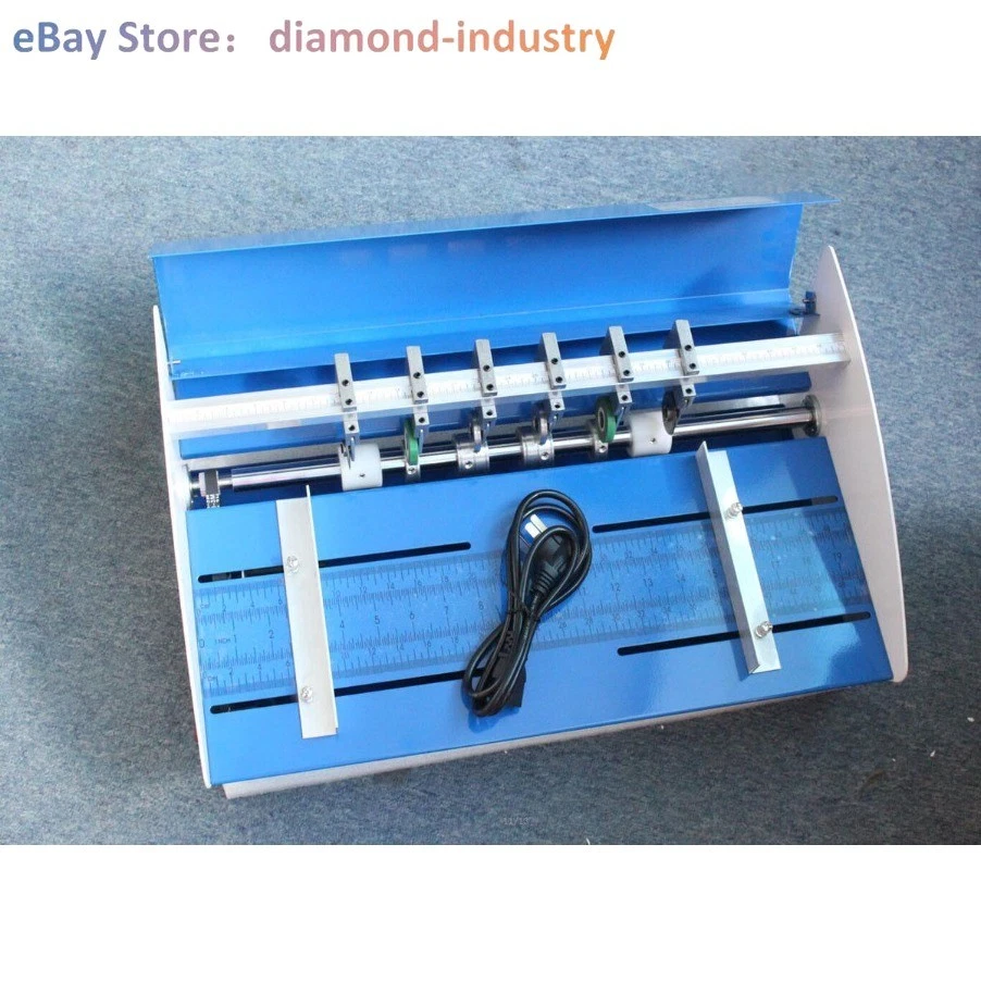 A110V 460mm Electric Paper Creasing Machine 3in1 Combo Paper Perforating Machine - Image 2 of 4