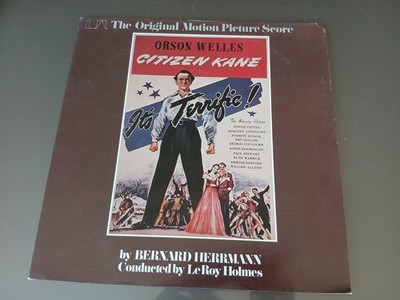 LP Soundtrack OST Bernard Herrmann Citizen Kane Welles USA