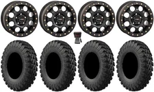 System 3 SB-7 15" Wheels Bk (6+1) 35" MotoRally Tires UForce U10 Pro/U10 XL Pro