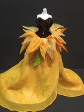 1998 Vincent Van Gogh Sunflower Barbie Doll Outfit Limited Edition  Dress Only