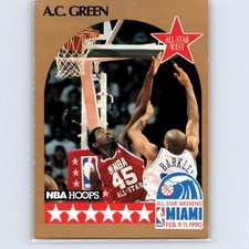 1990-91 NBA Hoops - All Star Weekend A.C. Green #17