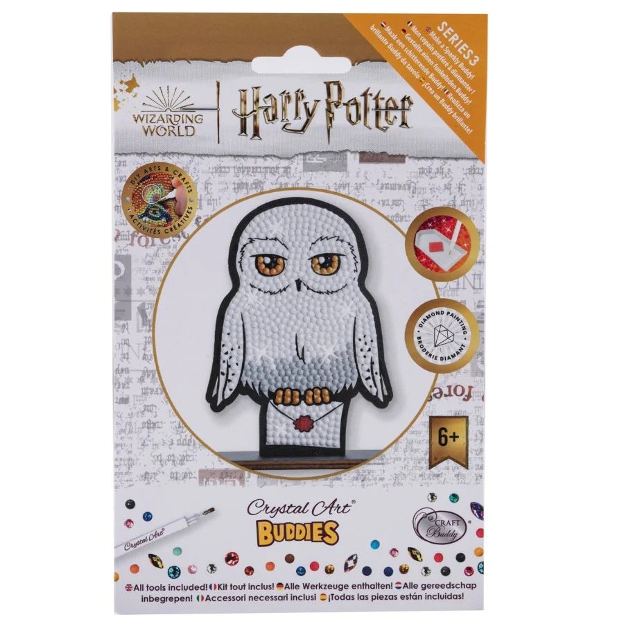 Craft Buddy Crystal Art Buddies Harry Potter Series 3 Hedwig