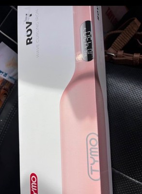 Tymo Rovy Wave Curling Iron Pink New Open Box