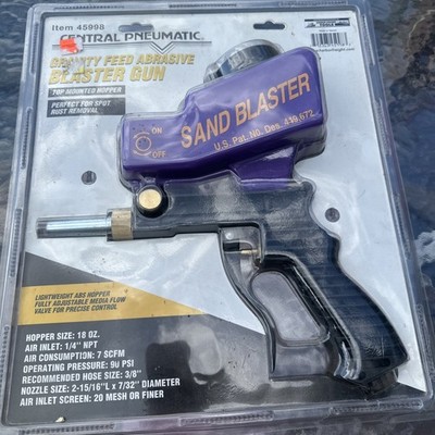 Central Pneumatic Sand Blaster Gun Model 45998