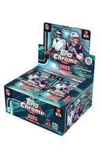 NFL Topps 2025 Chrome Football Trading Card JUMBO Box [12 Packs]