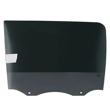 Rear Left Door Window Tempered Glass For 2015-2022 Ford F Series Crew Cab Dark