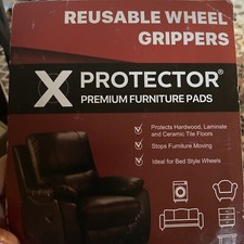 X Protector Reusable Wheel Grippers Furniture #108 Z48B25