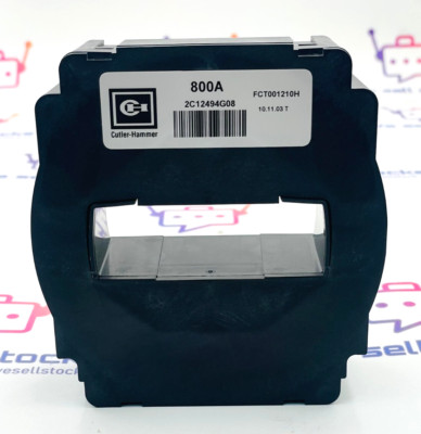 CUTLER-HAMMER 2C12494G08 Current Transformer 800A FCT001210H