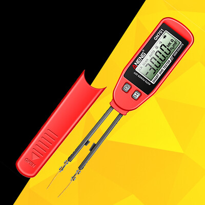 SMD Tester Meter Multimeter Resistance Capacitance Tweezers Tester Voltage Meter