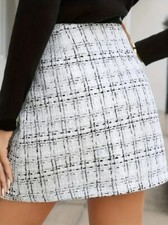 SALDI MINIGONNA IN TWEED NUOVA TG S 