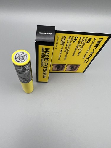 MAC Magic Extension 5MM Fibre Mascara #Extensive Black# Mini size 5ml/0.17 NEW - Picture 5 of 5