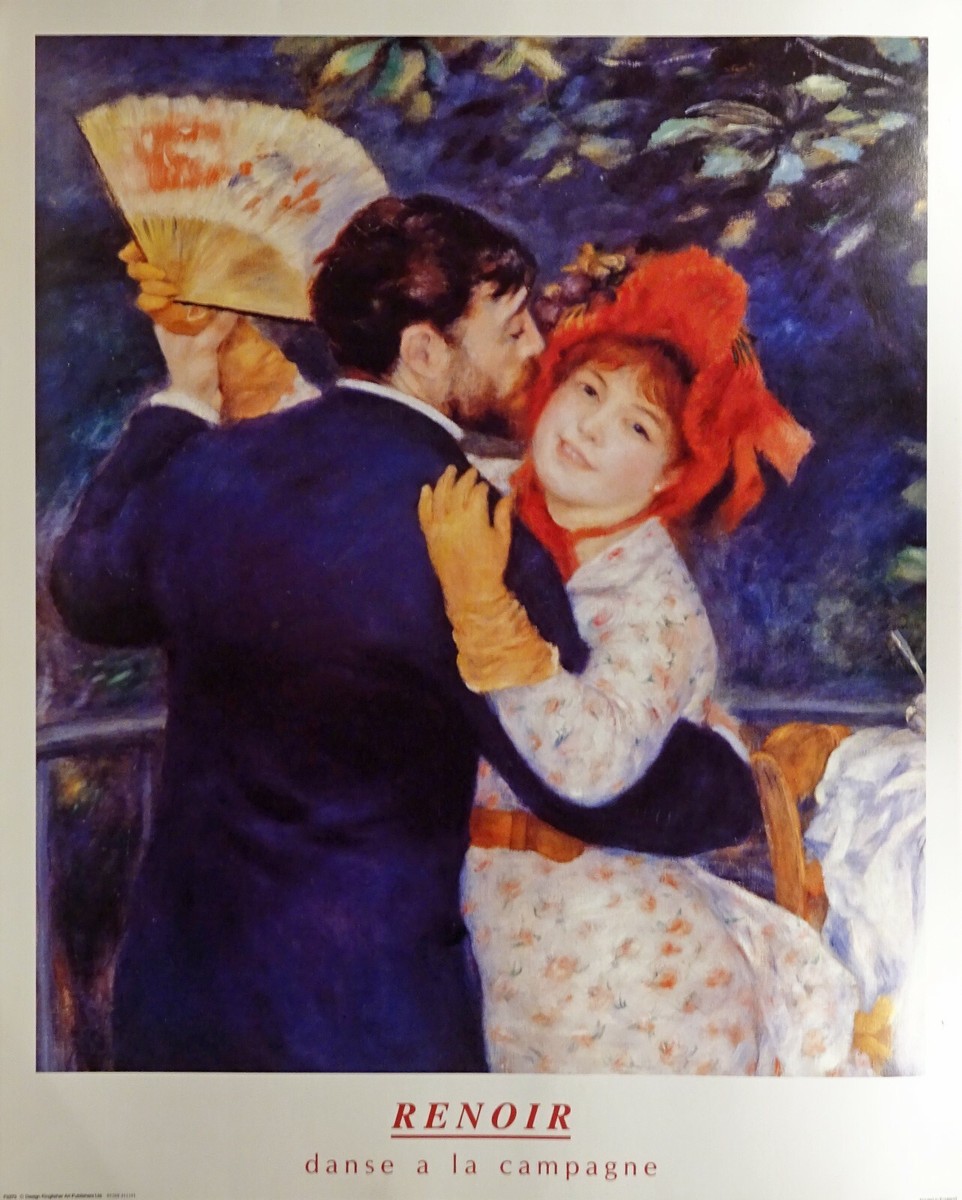 Danse a la Campagne FINE ART PRINT Pierre Auguste RENOIR Dance in