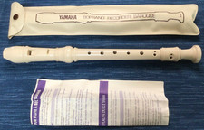 Yamaha Soprano Recorder Baroque Fingering in Pouch 892A
