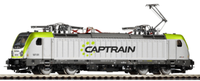 Piko H0 71326 - E-Lok Br 187 Captrain, Ep. Vi + Dss Plux22, Dc Neuware