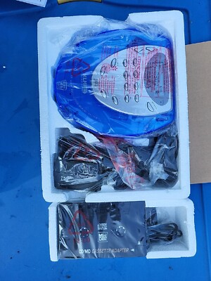 KLH Portable CD AM/FM Player with wall and car chargers 