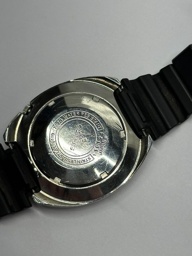 Orologio Uomo Vintage Seiko 5 6119 Sports Diver Rally Automatico Raro Lunetta Pepsi - Foto 5 di 6
