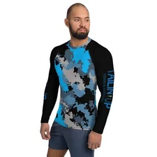 Tailinup Camo Body Long Sleeve Rash Guard - Unmatched Protection for Active Life