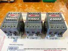 USED ABB AE95-30 Contactor With CAL18-11 Contactor Auxiliary FREE SHIPPING
