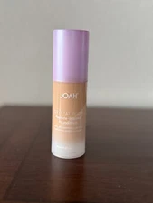 JOAH Crystal Glow Peptide-Infused Foundation, 2-in-1 Korean Makeup-Light Warm 