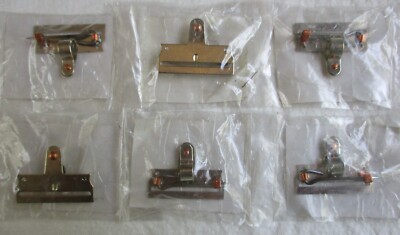 Charge 6x British Full Size: ''1-SPACE MEDAL BROSCHE BARREN'' (Firmin, ungeöffnete Packungen)