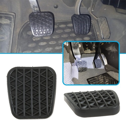 2pcs Car Rubber Brake Clutch Foot Pedal Pad Covers For Chevrolet Holden Cruze - Picture 3 of 11