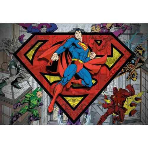 Superman Niños Puzzles de papel