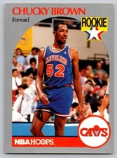 1990-91 NBA Hoops - Chucky Brown #71 (RC)