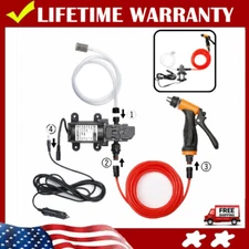 DC 12V Spray Gun 100W Electric Electric Car Auto Cleaner Washer Water Pump Kit