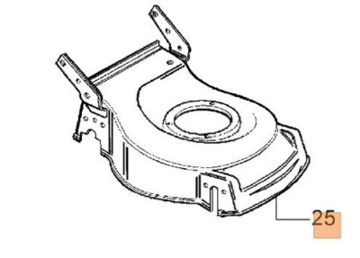 Kit Chassis Original Oleomac Rasenmäher G 53 TBX Allroad - Tbxe Allroad