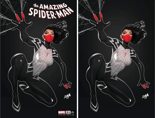AMAZING SPIDER-MAN #21 (NAKAYAMA EXCLUSIVE TRADE/VIRGIN VARIANT SET) ~ PRE-SALE
