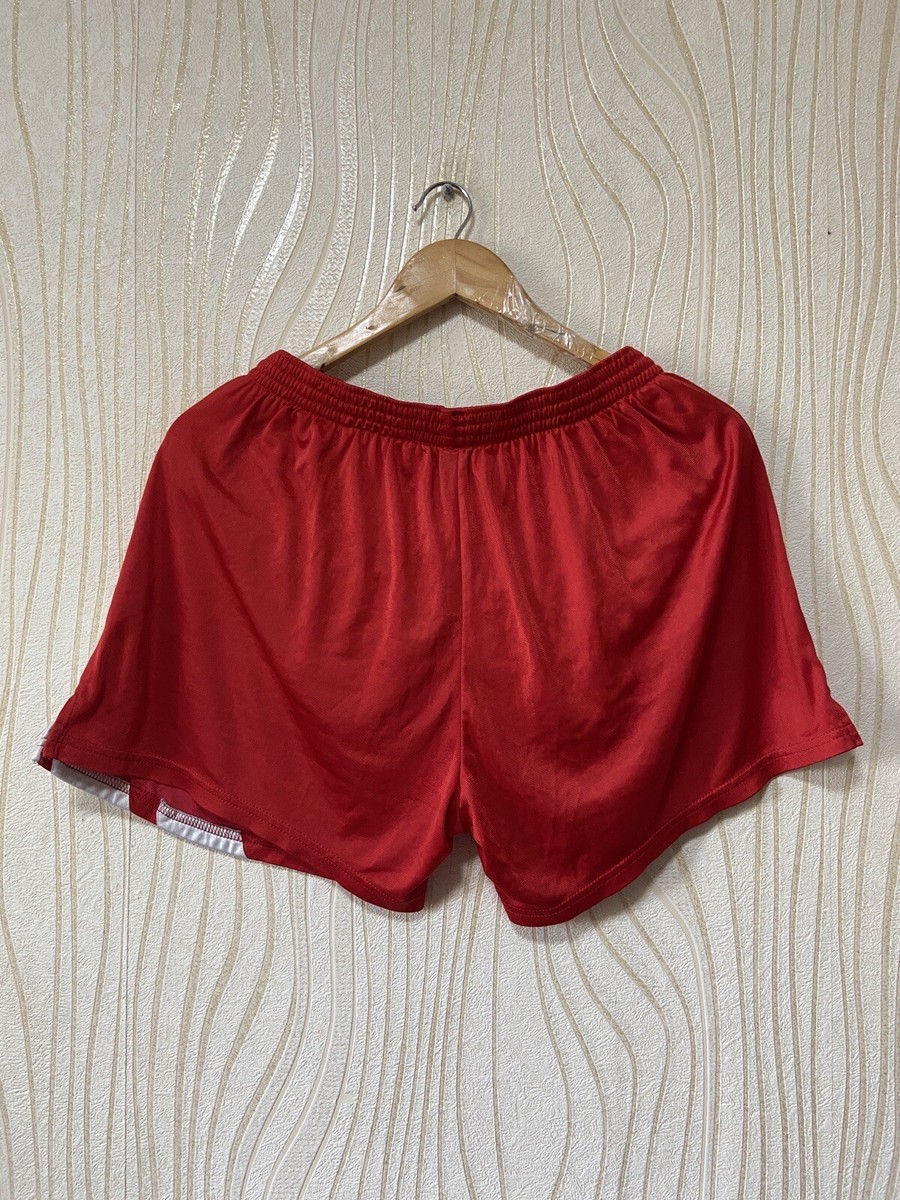 ADIDAS EQUIPMENT VINTAGE FOOTBALL SOCCER SHORTS sz M MEN RED | eBay