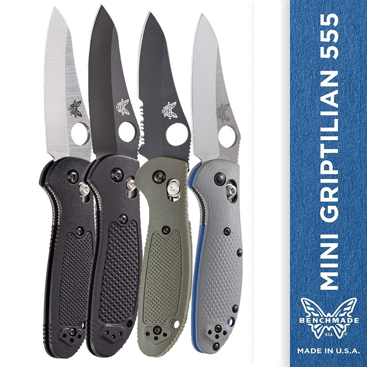 Benchmade PARDUE, MINI GRIPTILIAN, AXS, HOLE 555 SERIES eBay