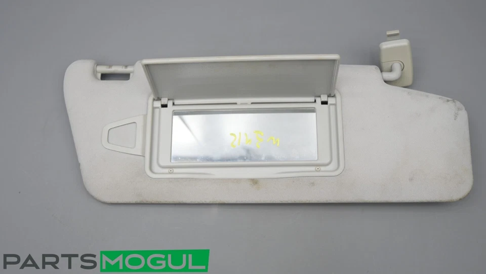 10-14 Mercedes Benz CLS550 Passenger Right Front Overhead Roof Sun Visor OEM - Image 2 of 4