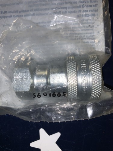 EATON AEROQUIP 5601-6-6S Hydraulic Quick Connect 3/8-18” Thread Size - Picture 2 of 3